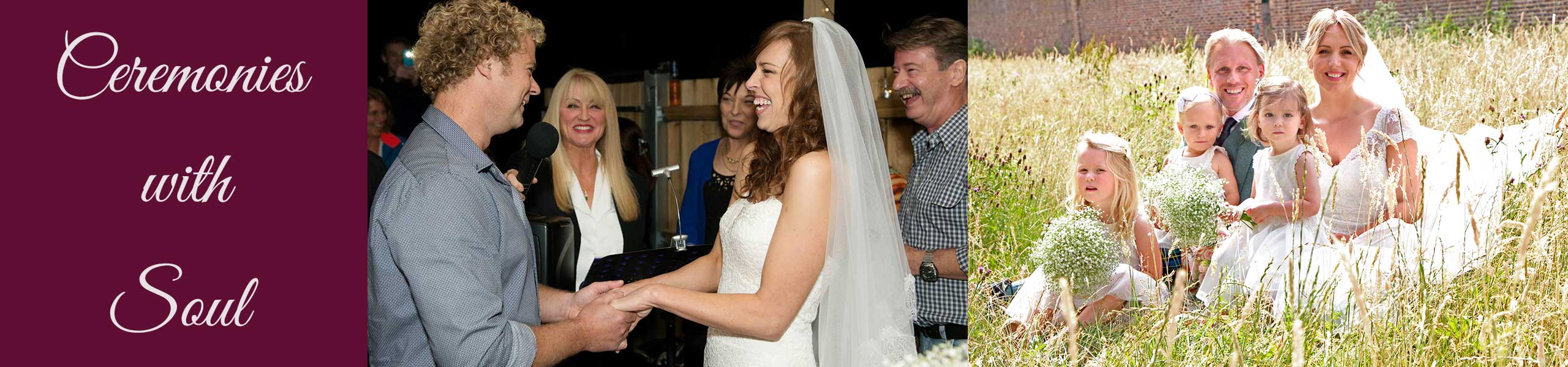 A beautiful wedding ceremony